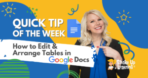 Google Docs Tables: edit, arrange, add a header, unsplittable rows, sort, and more!