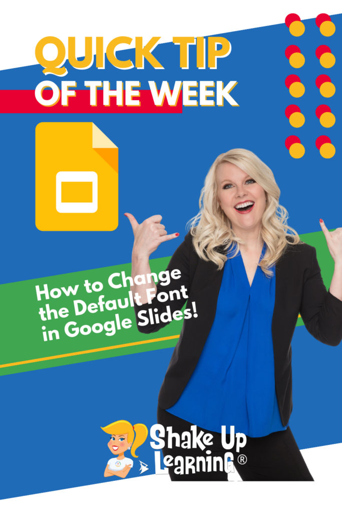 How to Change the Default Font in Google Slides