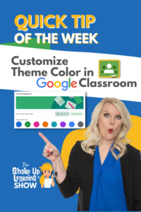 Customize Theme Color in Google Classroom