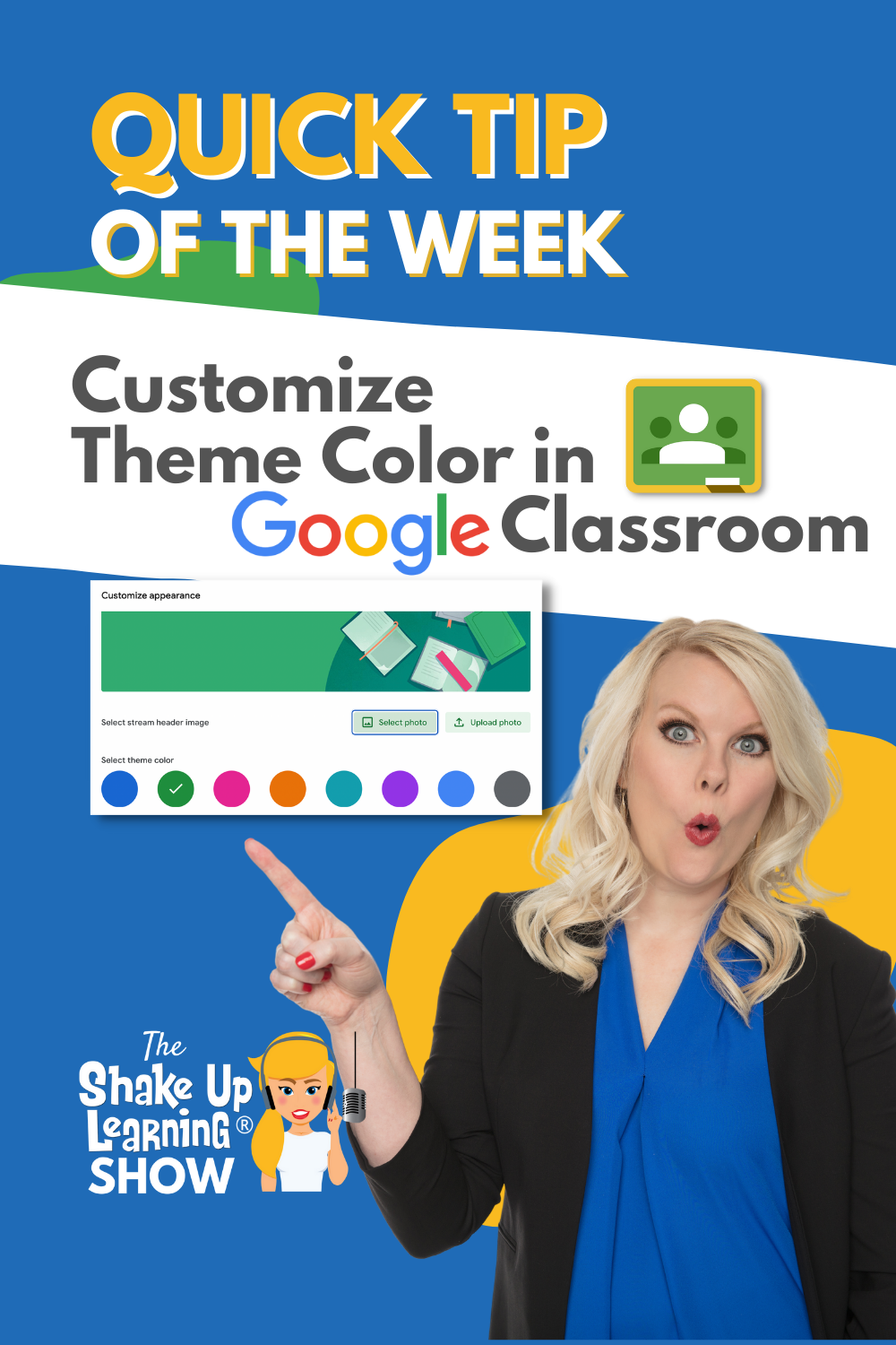 How to Customize the Theme Color in Google Classroom