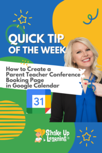 How to Create a Parent Teacher Conference Booking Page in Google Calendar