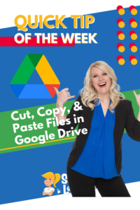Cut, Copy, and Paste Files in Google Drive