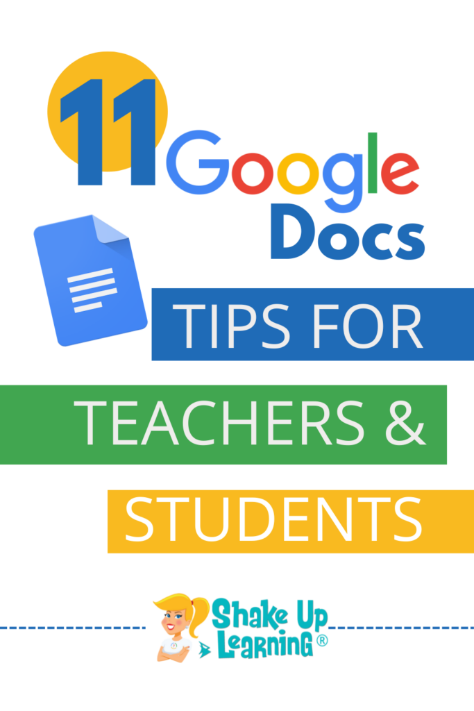 11 Google Docs Tips for Teachers and Students