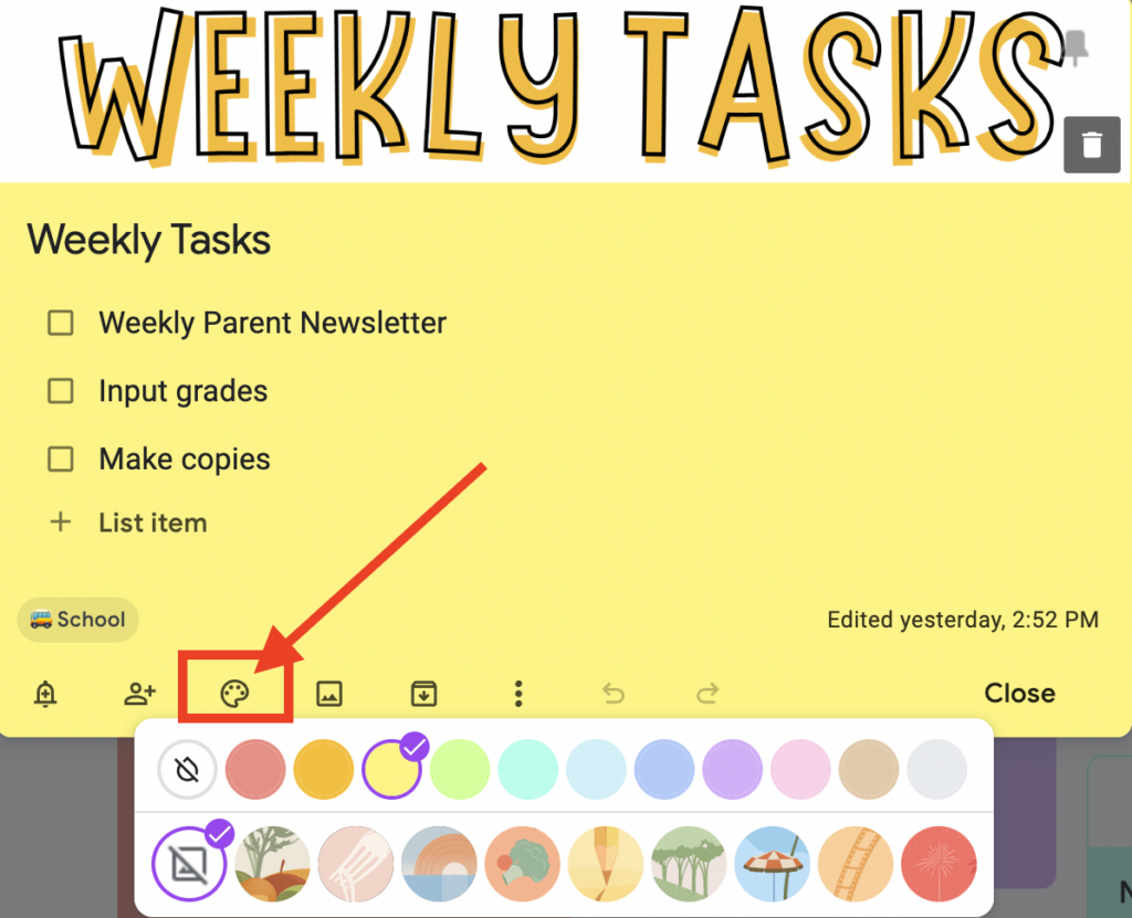 Google Keep Tips for a Productive School Year