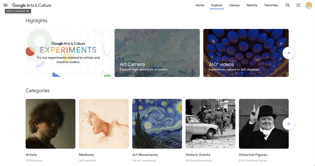 Make Learning Meaningful with Google Arts and Culture