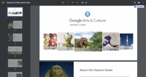 Make Learning Meaningful with Google Arts and Culture