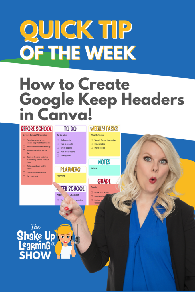 How to Create Google Keep Headers with Canva