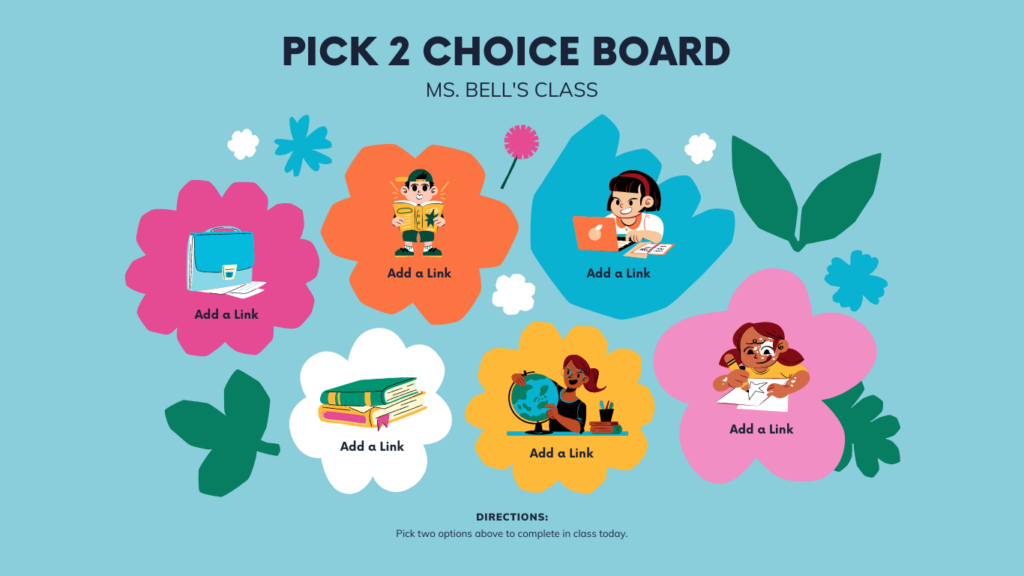 6 Steps to Creating Custom Choice Boards