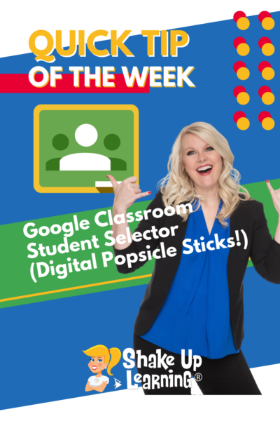 Google Classroom Student Selector (Digital Popsicle Sticks!)