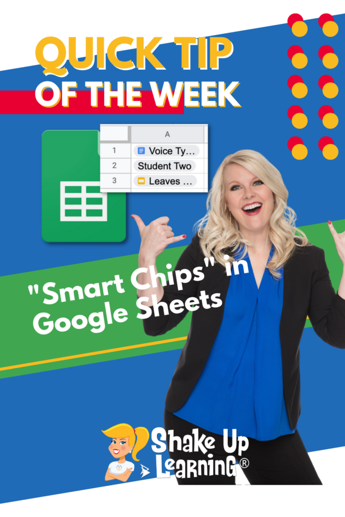 Link People, Files, and Calendar Events to Your Google Sheet with "Smart Chips"