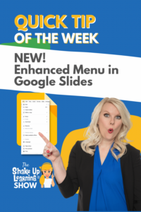 New Google Slides Enhanced Menu