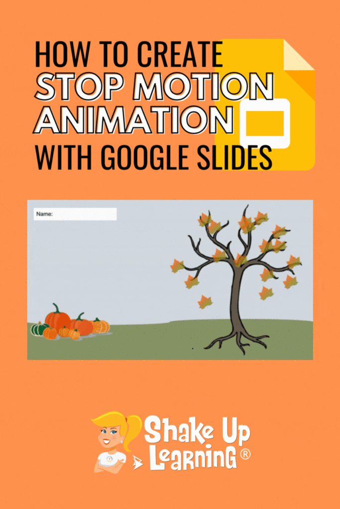 How to Create Stop Motion Animation Activities for Students with Google Slides