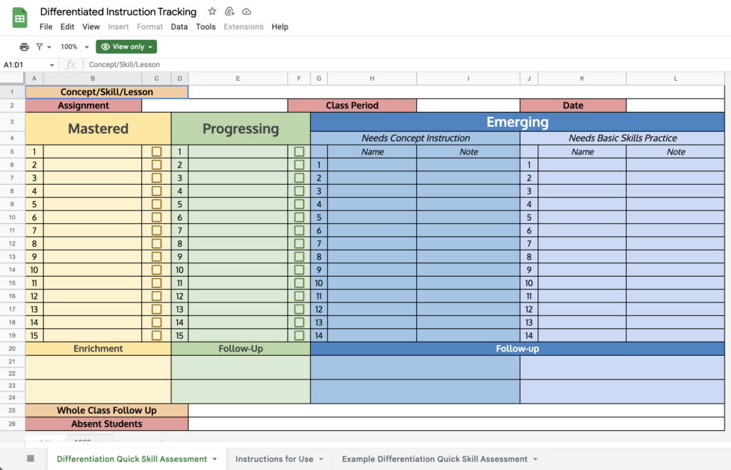 15+ Ways for Teachers to Use Google Sheets in the Classroom