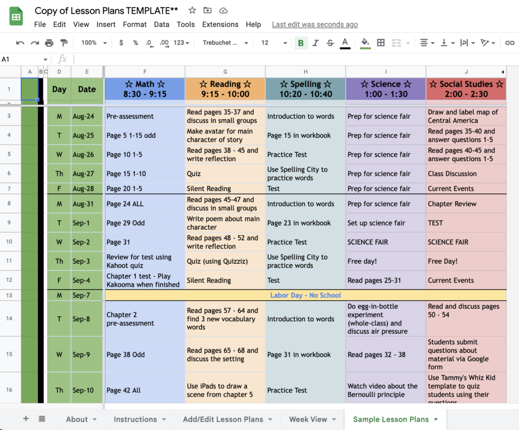 15+ Ways for Teachers to Use Google Sheets in the Classroom
