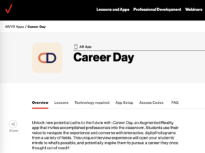 Career Day App Resources screenshot