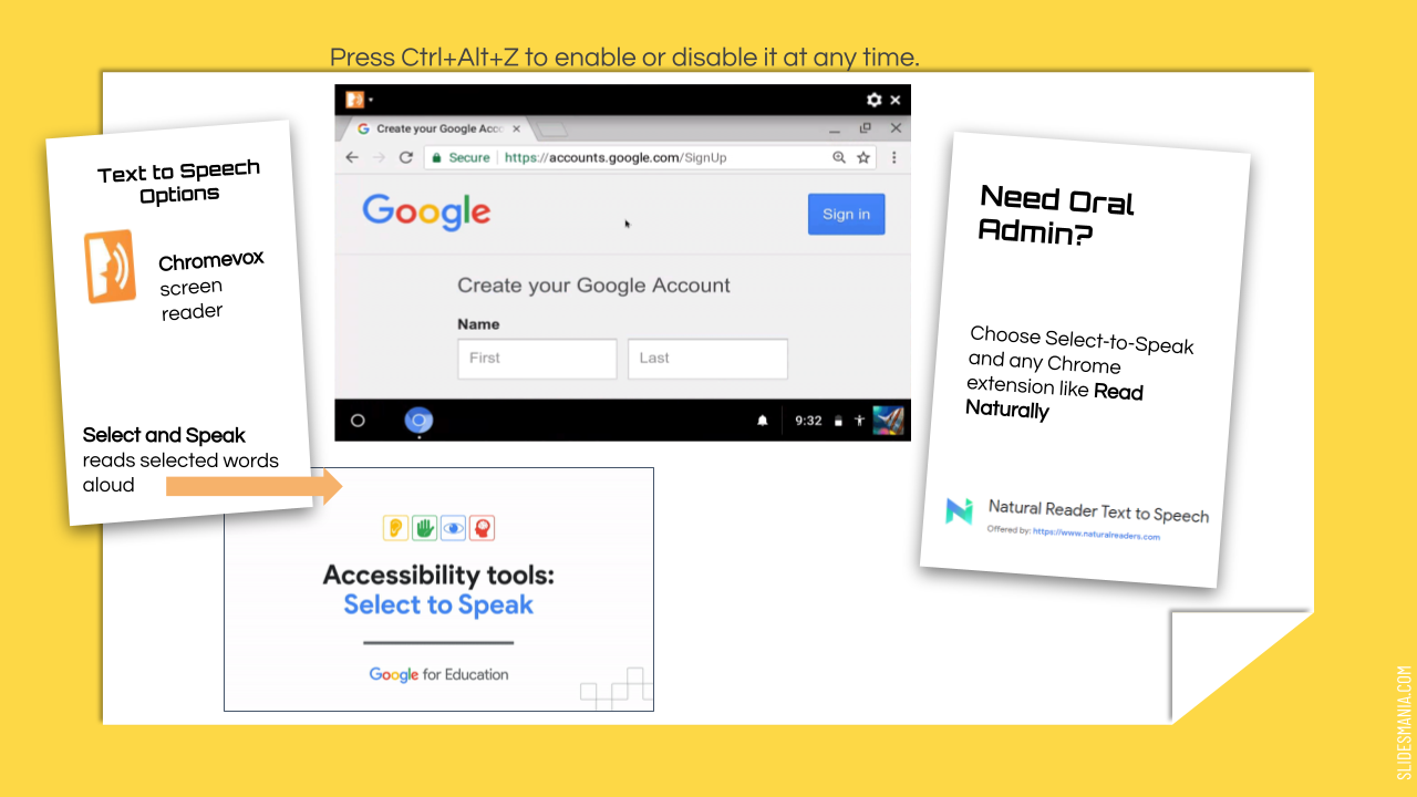 Accessibility for People with Disabilities - Google Chromebooks