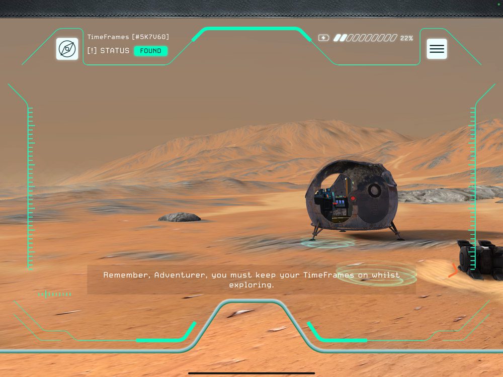 Solving Mysteries on Mars: TimePod AR