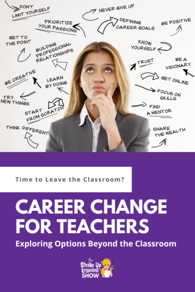 CAREER CHANGE FOR TEACHERS Exploring Options Beyond the Classroom
